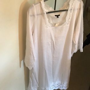 Cotton dress beach cover.